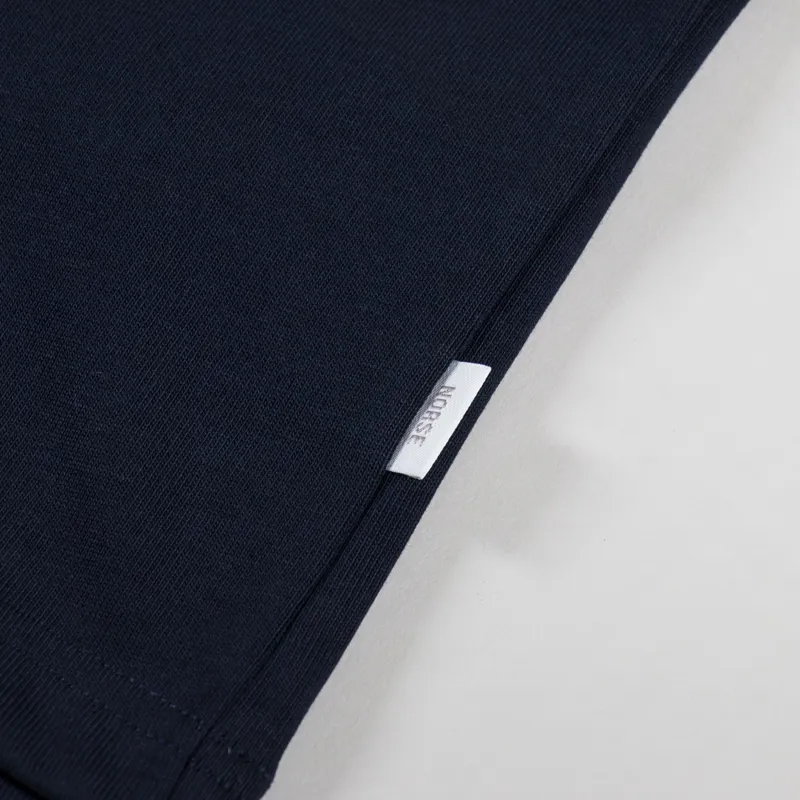 Norse Projects Standard Heavy Loose T Shirt Dark Navy-2