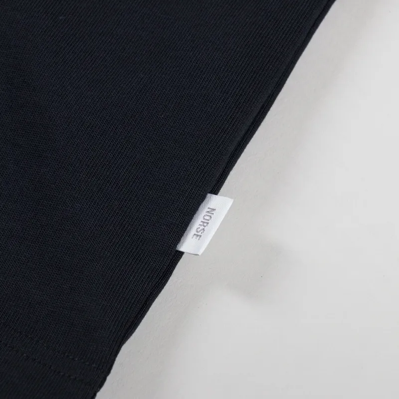 Norse Projects Standard Heavy Loose T Shirt Black-2