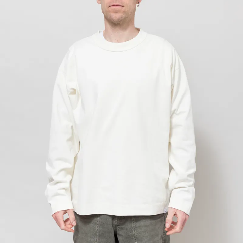 Norse Projects Isefjord Compact Cotton T Shirt Ecru