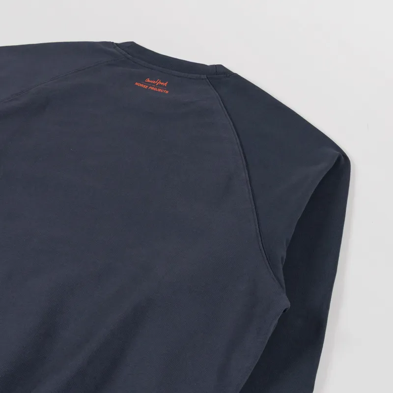 Norse Projects x Daniel Frost Loopback Raglan Sweat Graphite-3