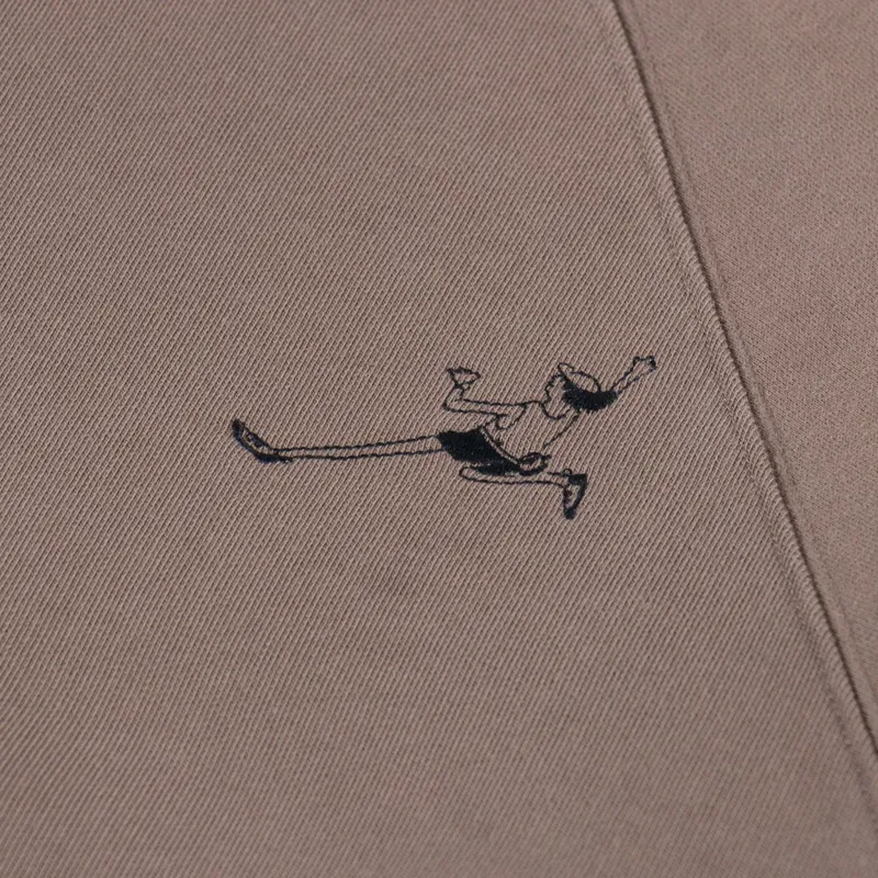 Norse Projects x Daniel Frost Loopback Raglan Sweat Walnut-4