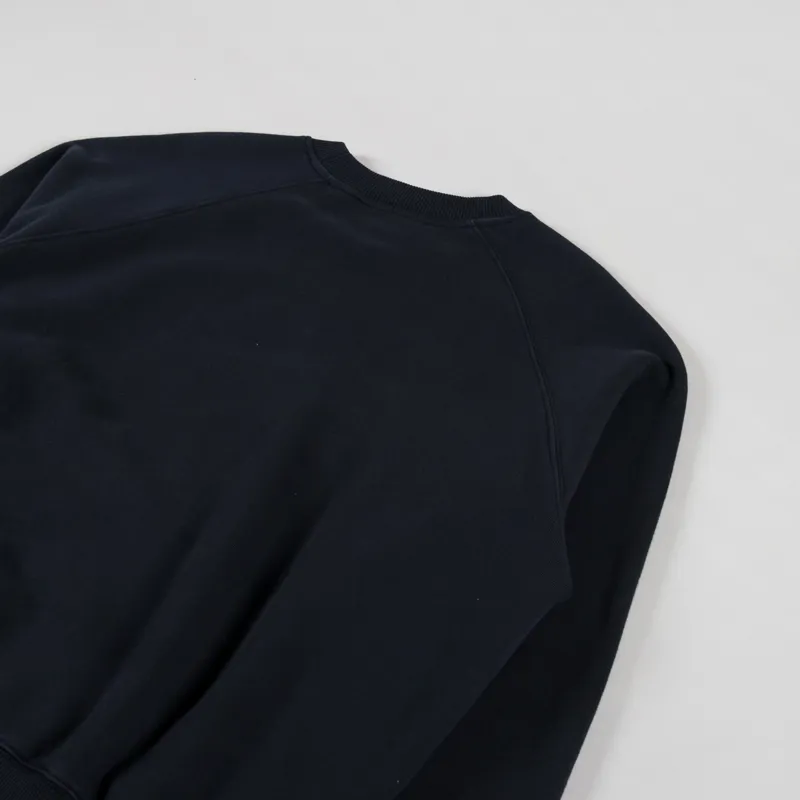 Norse Projects Marten Relaxed Raglan N Patch Sweatshirt Black-3