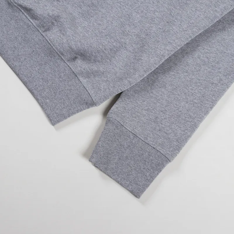 Norse Projects Standard Hoodie Grey Melange-7