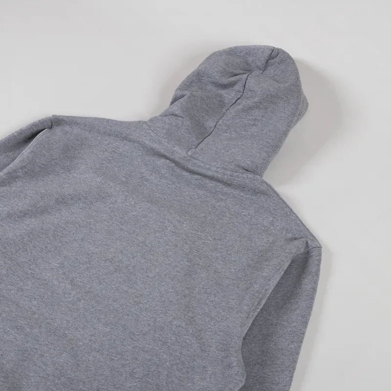 Norse Projects Standard Hoodie Grey Melange-2