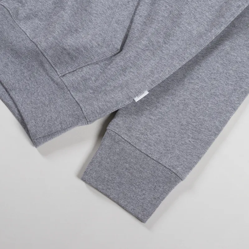 Norse Projects Standard Hoodie Grey Melange-6