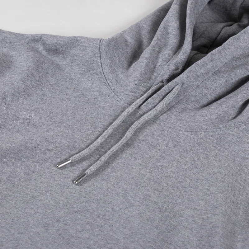 Norse Projects Standard Hoodie Grey Melange-3