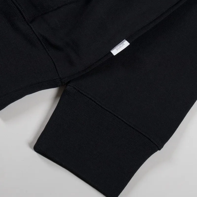 Norse Projects Standard Hoodie Black-4