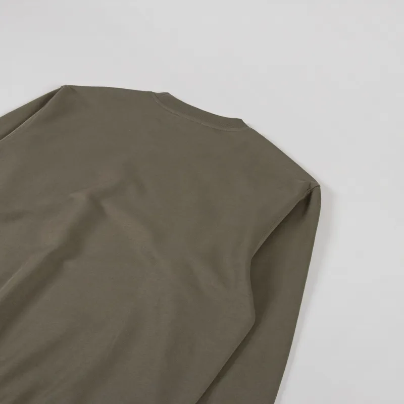 Norse Projects Standard Sweatshirt Sediment Green-3