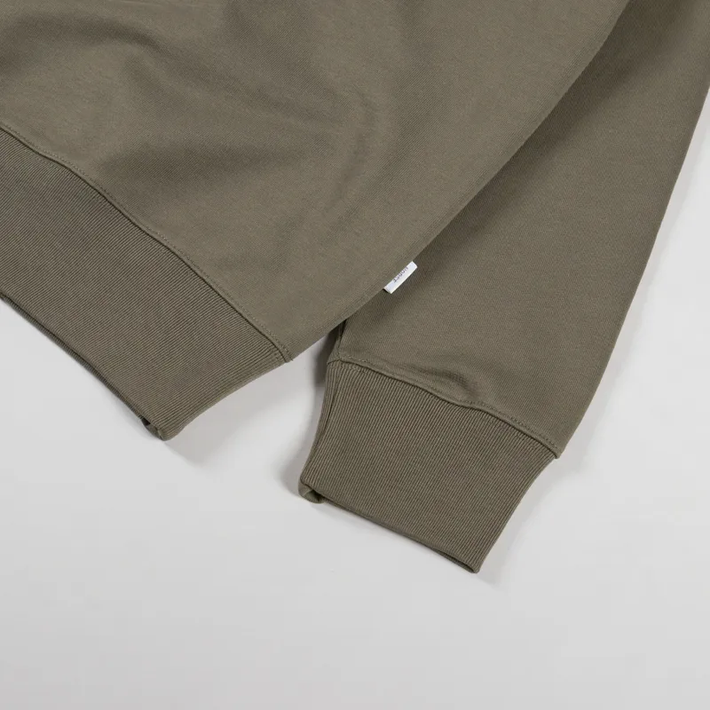 Norse Projects Standard Sweatshirt Sediment Green-5