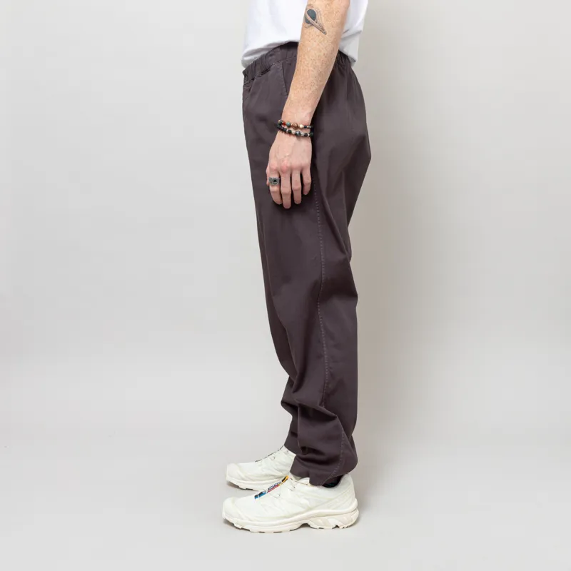 Norse Projects Ezra Relaxed Organic Stretch Twill Trousers Graphite-2