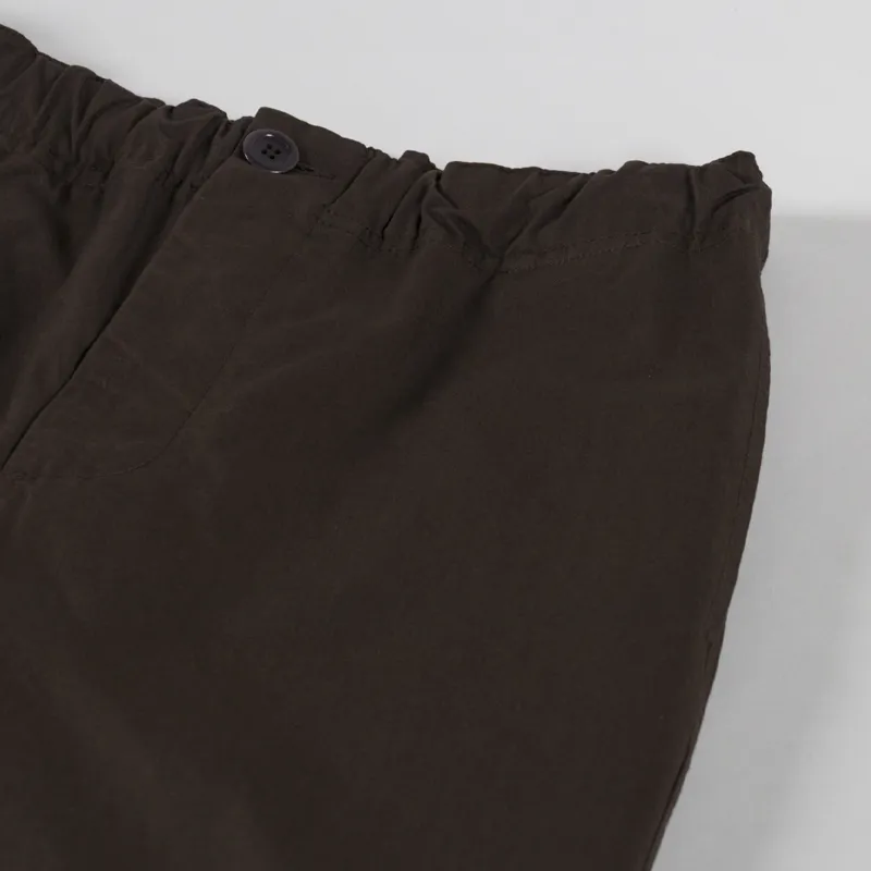 Norse Projects Ezra Regular Mineral Dyed Fine Twill Trousers Espresso-7