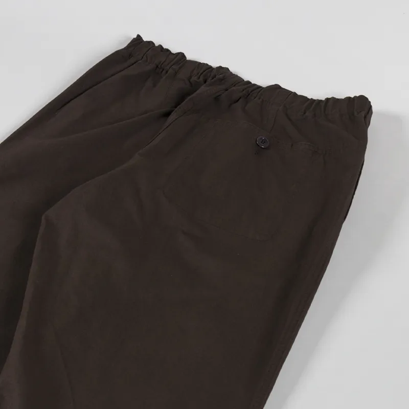Norse Projects Ezra Regular Mineral Dyed Fine Twill Trousers Espresso-6