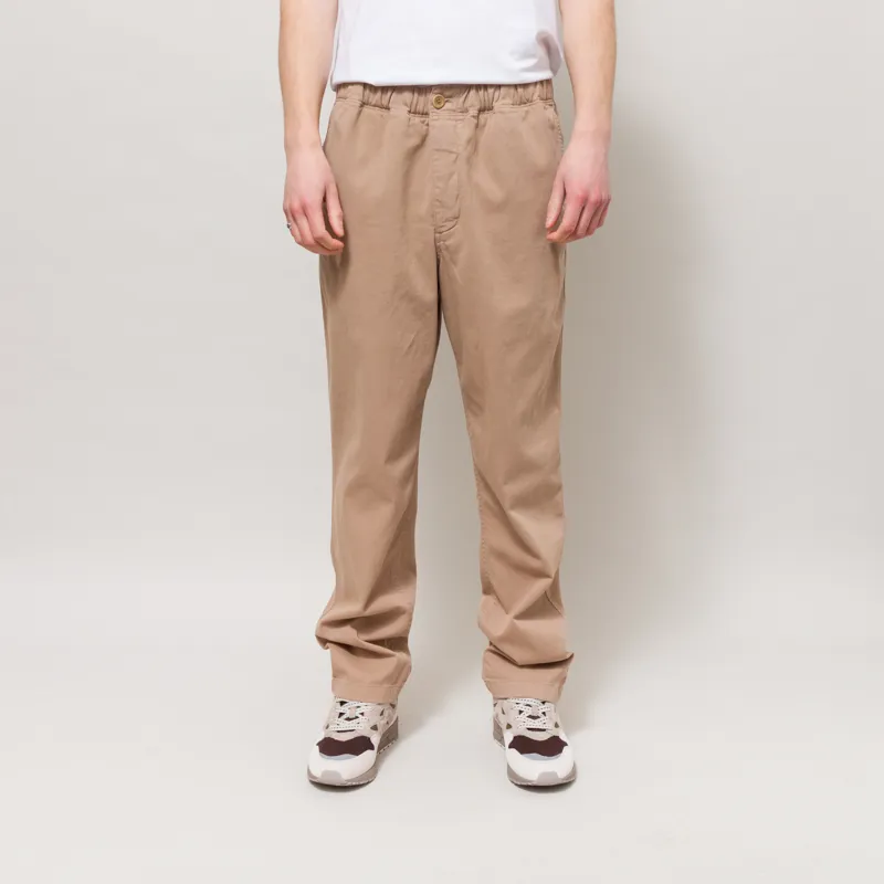 Norse Projects Trysil Regular Organic Stretch Twill Trousers Utility Khaki