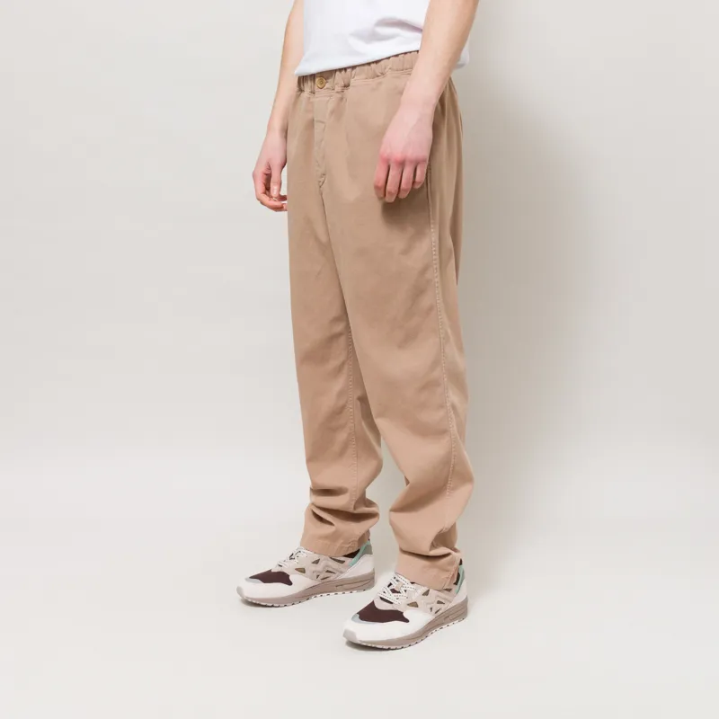 Norse Projects Trysil Regular Organic Stretch Twill Trousers Utility Khaki-1