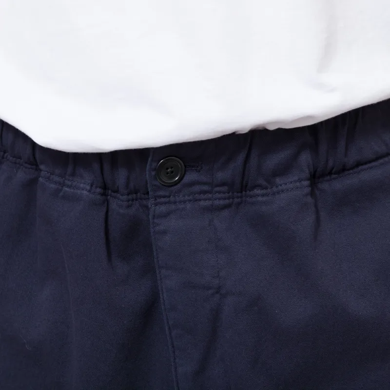 Norse Projects Trysil Regular Organic Stretch Twill Trousers Dark Navy-3