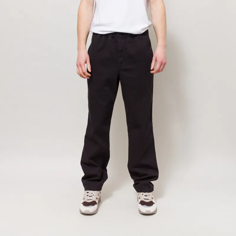 Norse Projects Trysil Regular Organic Stretch Twill Trousers Black