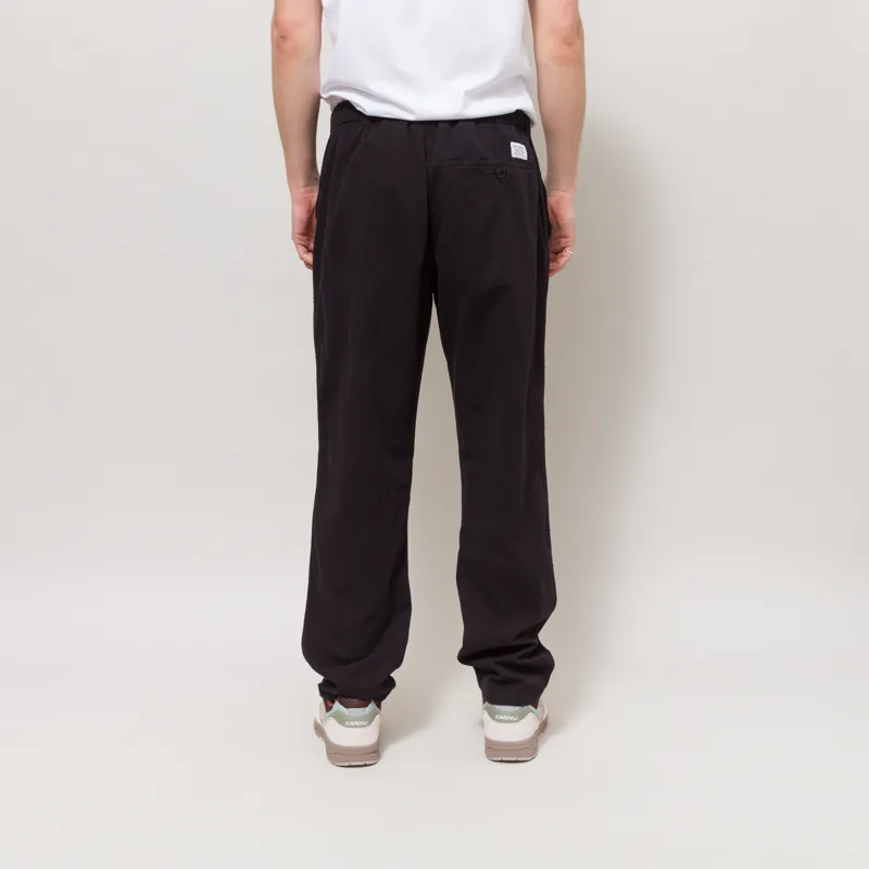 Norse Projects Trysil Regular Organic Stretch Twill Trousers Black-3