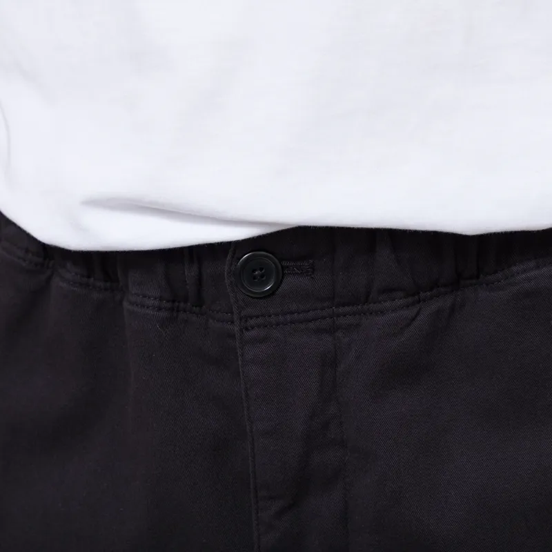 Norse Projects Trysil Regular Organic Stretch Twill Trousers Black-4