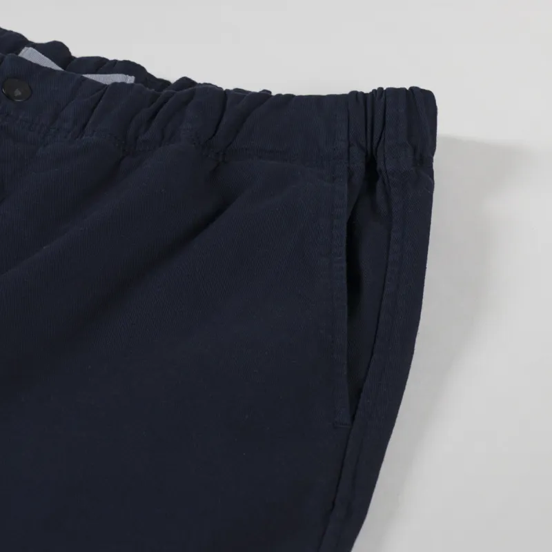 Norse Projects Ezra Relaxed Organic Stretch Twill Shorts Dark Navy-5