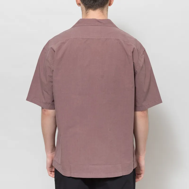 Norse Projects Mols Tencel Shirt Peppercorn-2