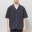 Norse Projects Mols Tencel Shirt Dark Navy
