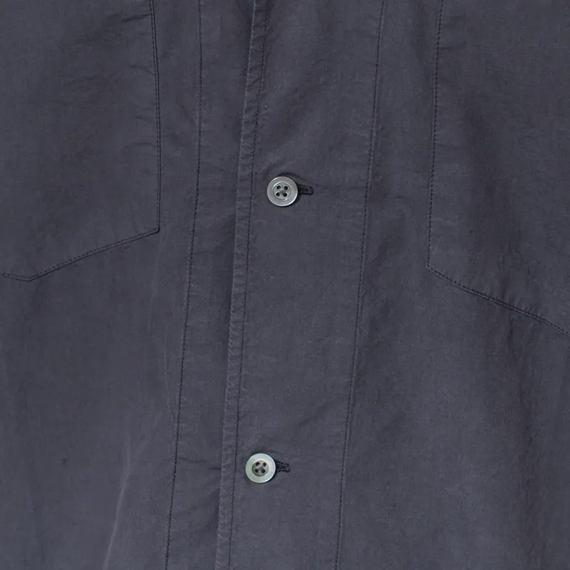 Norse Projects Mols Tencel Shirt Dark Navy-5