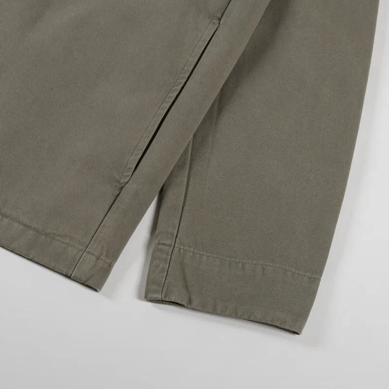 Norse Projects Standard Twill Overshirt Sediment Green-2