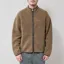 Norse Projects Bjerget Sherpa Wool Fleece Jacket Butternut
