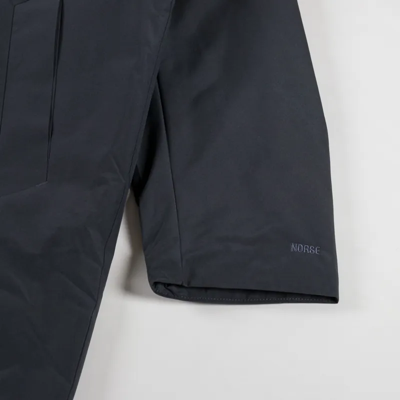 Norse Projects Vargo GORE-TEX Windstopper Raglan Mac Battleship Grey-9