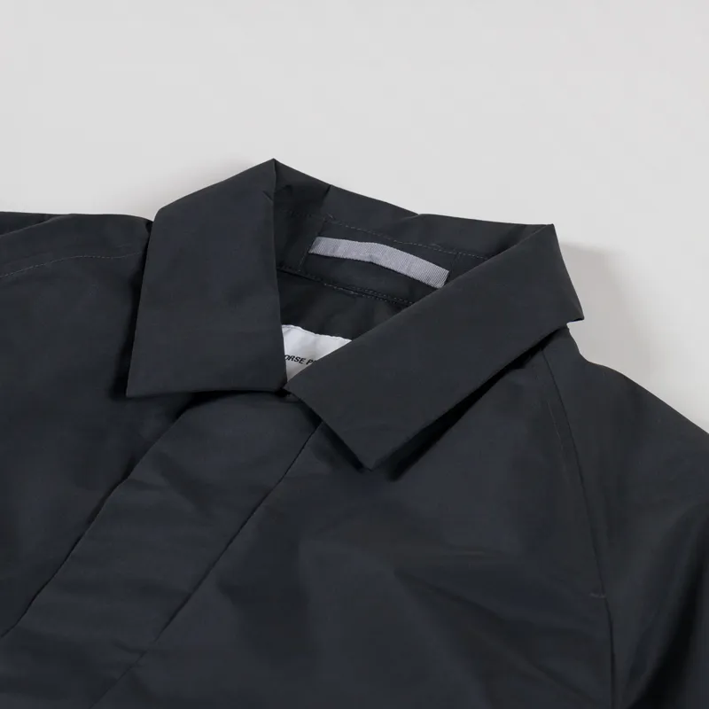 Norse Projects Vargo GORE-TEX Windstopper Raglan Mac Battleship Grey-6