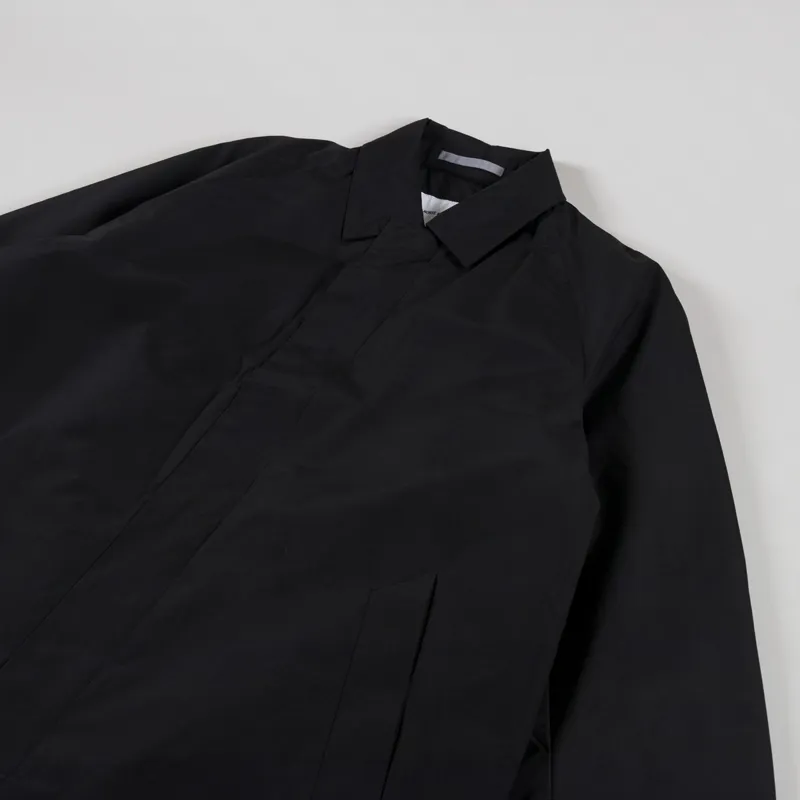 Norse Projects Vargo GORE-TEX Windstopper Raglan Mac Black-3