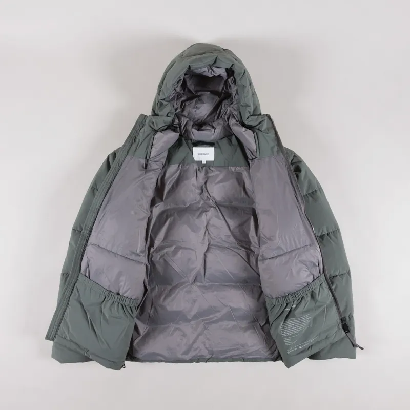 Norse Projects Asger 2.0 Down Jacket Pewter-1