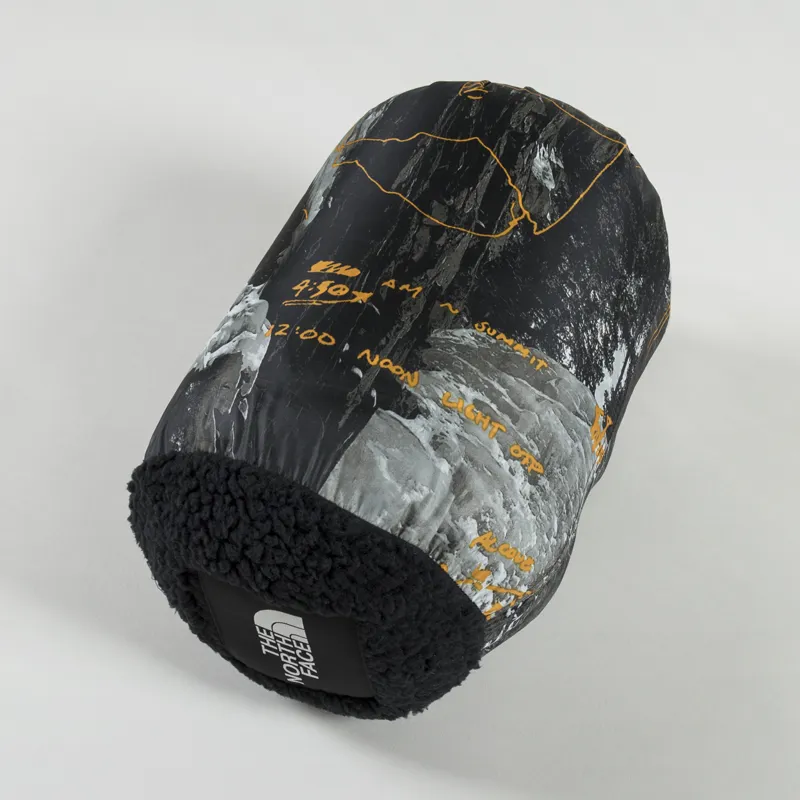 The North Face Wawona Fuzzy Blanket Falcon Brown Conrads Notes Print-1