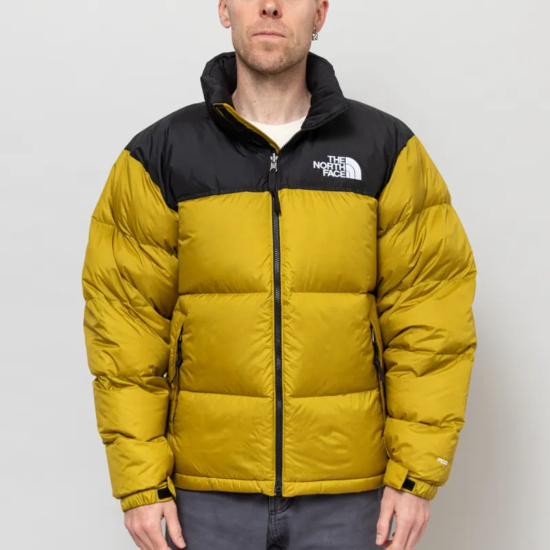 The North Face 1996 Retro Nuptse Insulated Down Jacket Deep Dijon Black