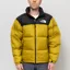 The North Face 1996 Retro Nuptse Insulated Down Jacket Deep Dijon Black