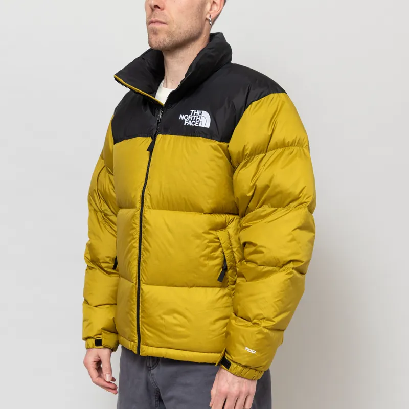 The North Face 1996 Retro Nuptse Insulated Down Jacket Deep Dijon Black-1