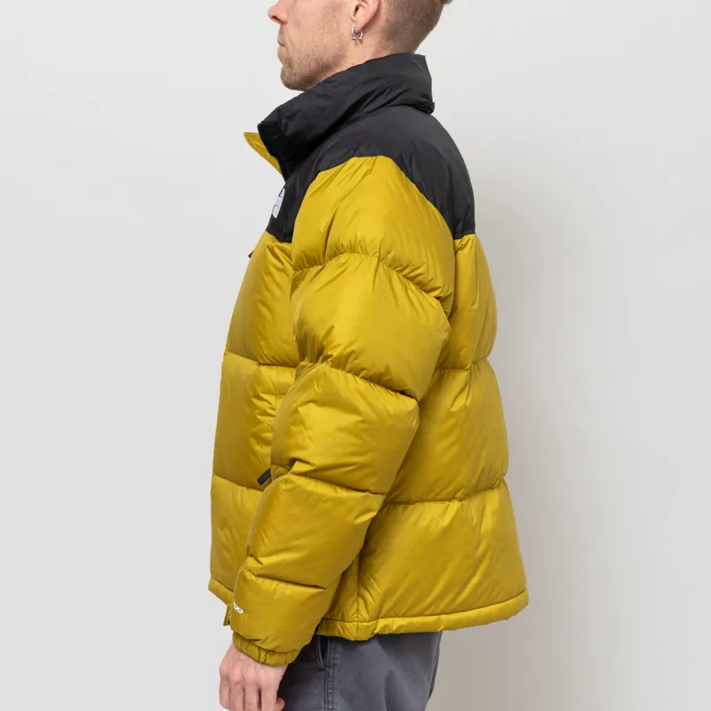 The North Face 1996 Retro Nuptse Insulated Down Jacket Deep Dijon Black-2