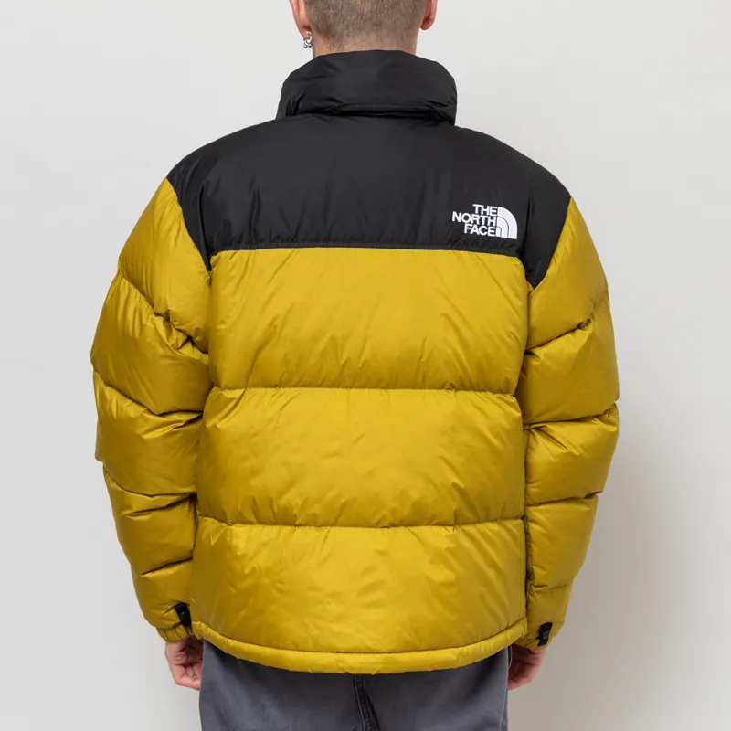 The North Face 1996 Retro Nuptse Insulated Down Jacket Deep Dijon Black-3