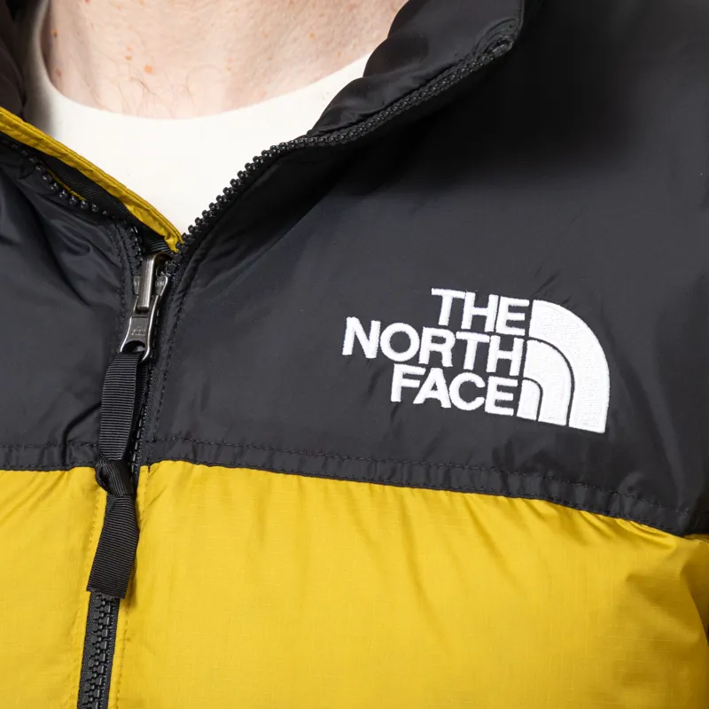 The North Face 1996 Retro Nuptse Insulated Down Jacket Deep Dijon Black-7