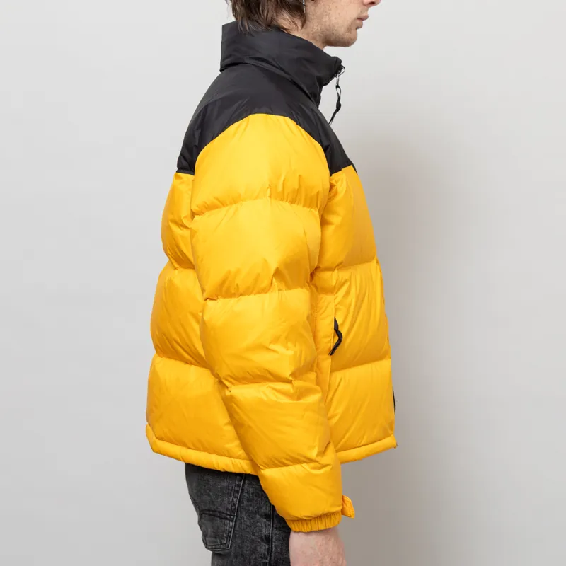 The North Face 1996 Retro Nuptse Insulated Down Jacket Summit Gold TNF Black-4