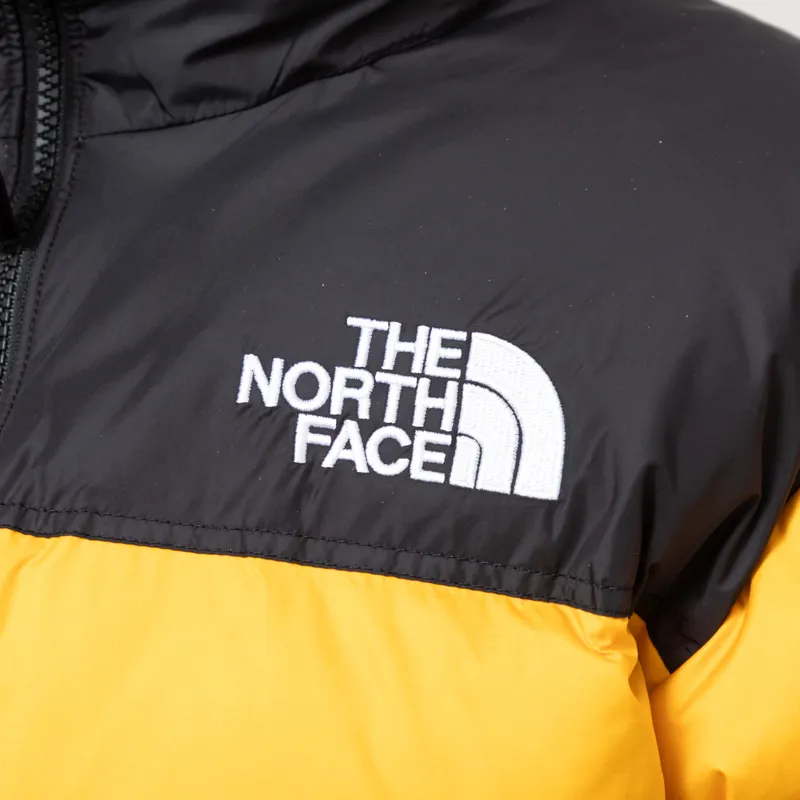 The North Face 1996 Retro Nuptse Insulated Down Jacket Summit Gold TNF Black-10