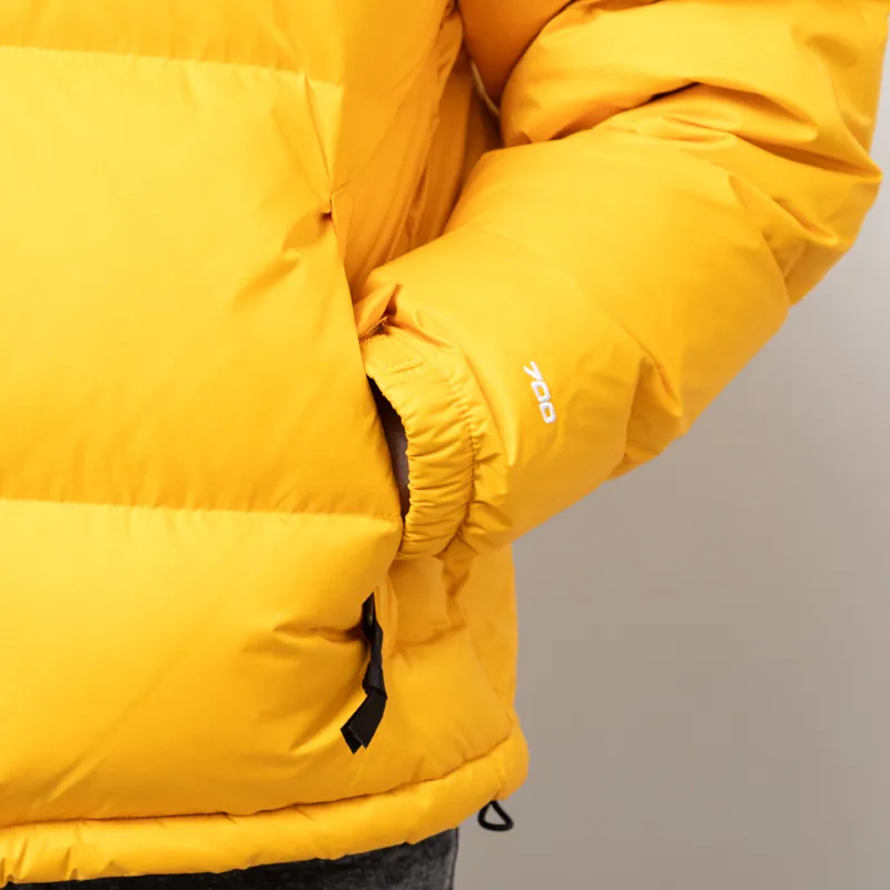 The North Face 1996 Retro Nuptse Insulated Down Jacket Summit Gold TNF Black-8