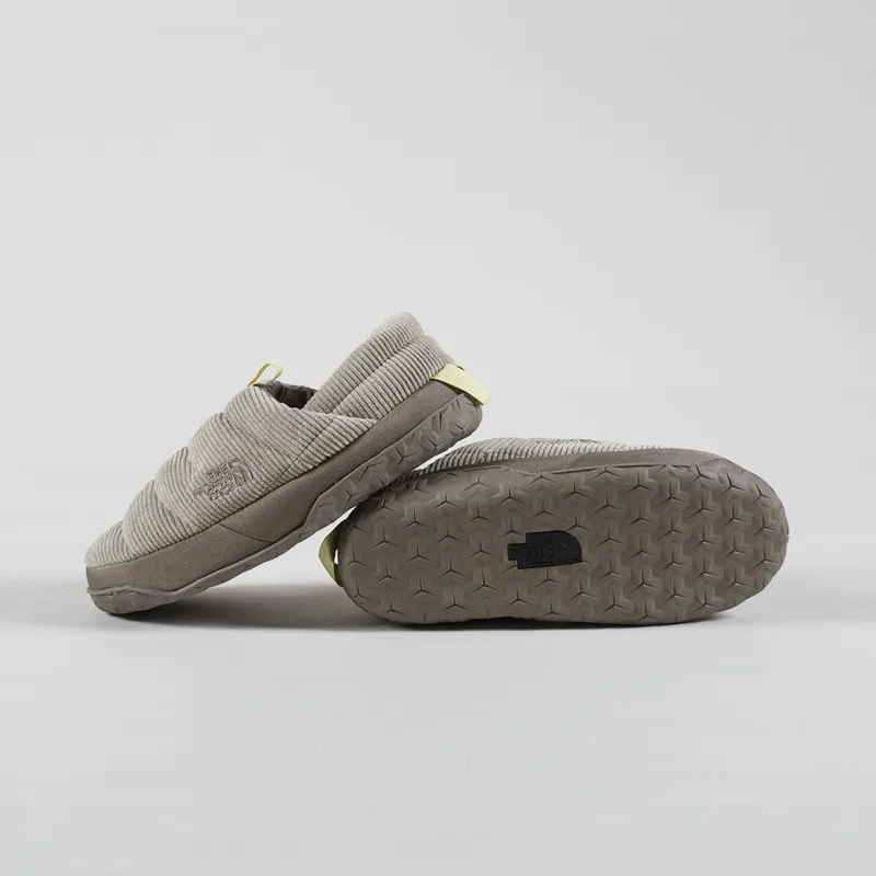 The North Face Nuptse Corduroy Street Mules Clay Grey Cavern Grey-3