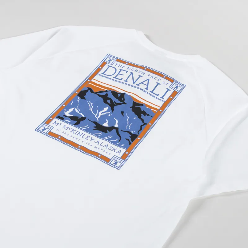 The North Face North Faces T Shirt Denali TNF White-2