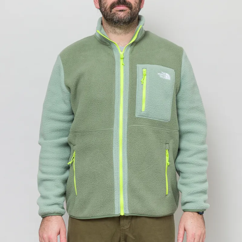 The North Face Yumiori Full Zip Fleece Jacket Bark Mist Slate