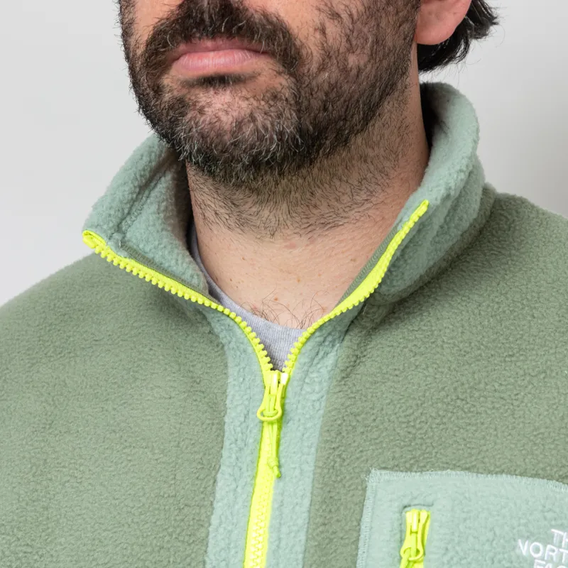 The North Face Yumiori Full Zip Fleece Jacket Bark Mist Slate-5