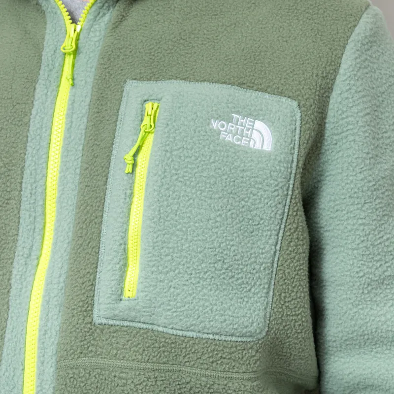 The North Face Yumiori Full Zip Fleece Jacket Bark Mist Slate-7