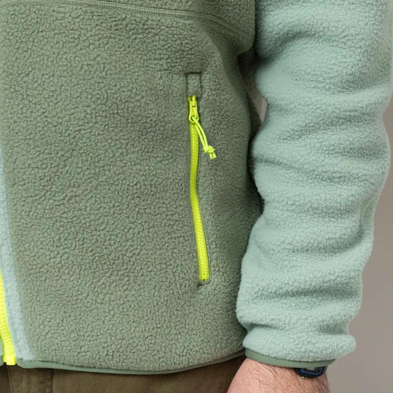 The North Face Yumiori Full Zip Fleece Jacket Bark Mist Slate-11