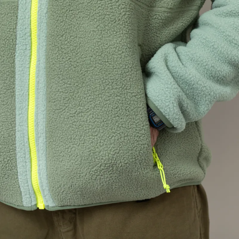 The North Face Yumiori Full Zip Fleece Jacket Bark Mist Slate-9