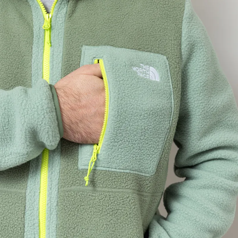 The North Face Yumiori Full Zip Fleece Jacket Bark Mist Slate-6